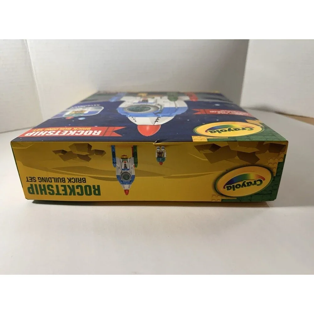 Crayola Rocketship Brick Building Set ( Brickcraft )
